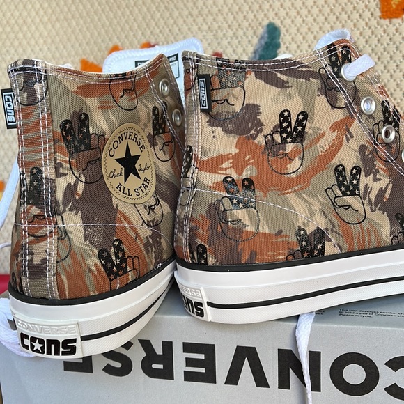 Converse A02414C
CTAS PRO HI
HAMADAN/PINECONE BROWN/BLACK
Men’s sneakers - Picture 15 of 16